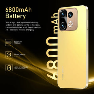 2026 Novo Note 50 Pro de Alta Qualidade Original Inteligente 4G 5G Dual SIM Dual Standby Sistema Versão Global Bateria de 6800mAh
