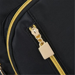 Mochila Multifuncional Feminina Fashion Menina Oxford Dia Viagem Mochila Mini Fofa Mochila Masculina Bolsa Preta Quente