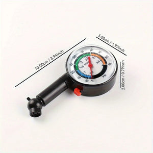 1pc Medidor de Pressão de Pneus Medidor de Pressão de Pneus de Carro Relógio de Pressão de Pneus de Carro Monitor de Pressão de Pneus de Alta Precisão