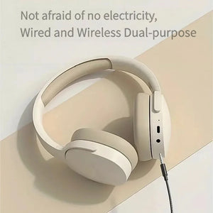 Fones de Ouvido Bluetooth 5.3 Fones de Ouvido para Jogos Fones de Ouvido Sem Fio de Modo Duplo Dobráveis com Redução de Ruído Fones de Ouvido para Música para iPhone Xiaomi