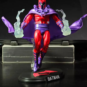 Em Estoque Mafex Anime Figures X-Men Magneto Figura Brinquedo 3 Cabeças Figura de Ação Modelo de Coleção para Meninos Decoração de Mesa Ornamento Brinquedo Presente