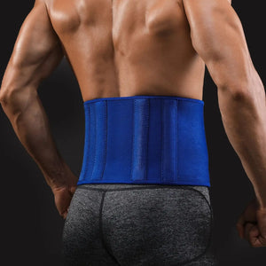 Faixa de Suporte Ajustável para a Cintura VBOSI com Talas de PVC para Homens e Mulheres – Cinta para Costas para Esportes, Treinamento e Uso Diário