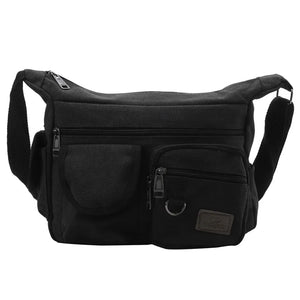 Bolsas de Ombro de Lona para Homens, Tote Casual, Bolsa de Viagem para Homens, Bolsa Transversal de Luxo, Bolsas Mensageiro de Moda, Bolsa de Alta Qualidade