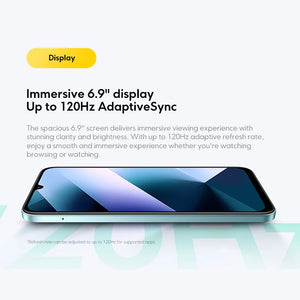 Smartphone POCO C85 Versão Global 6,9" display Dot Drop bateria de 6000mAh Câmera de 50MP 33W Helio G81-Ultra NFC
