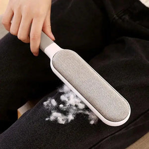 Removedor de Pelos de Animais de Dupla Face, Escova Adesiva Eletrostática Manual, para Gato, Roupas, Sofá, Móveis, Limpeza de Tapetes
