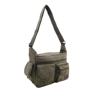 Bolsas de Ombro de Lona para Homens, Tote Casual, Bolsa de Viagem para Homens, Bolsa Transversal de Luxo, Bolsas Mensageiro de Moda, Bolsa de Alta Qualidade