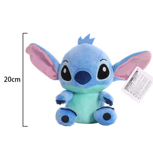 Modelos de pelúcia Stitch, bonecos de pelúcia de desenho animado, bonecos de pelúcia de anime, brinquedos de pelúcia para bebês, kawaii, presentes de aniversário, Natal e Halloween para crianças.