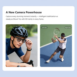Óculos Inteligentes Xiaomi AI 4K HD Lente Fotocromática Câmera Óculos Chamadas Bluetooth Reprodutor de Música Assistente de Voz Tradução Vídeo
