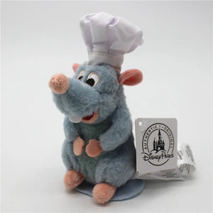 Boneco de Pelúcia Chef Remy de Ratatouille com Ímã para Ombro, Decoração Kawaii, Brinquedo de Pelúcia Criativo, Surpresa de Aniversário, Presente de Aniversário Circundante