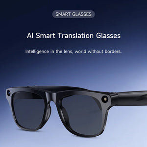 Óculos Inteligentes Xiaomi AI 4K HD Lente Fotocromática Câmera Óculos Chamadas Bluetooth Reprodutor de Música Assistente de Voz Tradução Vídeo