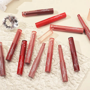 Batom Matte Matte Não Desbotável Hidratante Maquiagem Europeia e Americana Batom Matte Veludo Batom Matte à Prova d'Água Não Fácil de Desbotar Batom Matte Batom