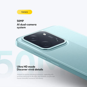Smartphone POCO C85 Versão Global 6,9" display Dot Drop bateria de 6000mAh Câmera de 50MP 33W Helio G81-Ultra NFC