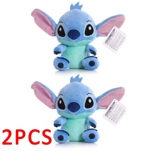 Modelos de pelúcia Stitch, bonecos de pelúcia de desenho animado, bonecos de pelúcia de anime, brinquedos de pelúcia para bebês, kawaii, presentes de aniversário, Natal e Halloween para crianças.