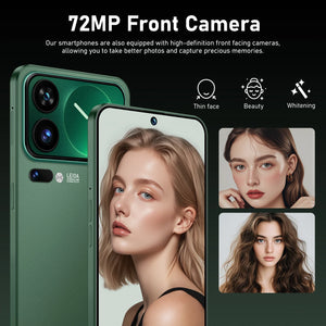 QUENTE 2026 Novo M17 Pro Max de Alta Qualidade original inteligente 5G sistema de dual chip dual standby versão global bateria de 8000mAh