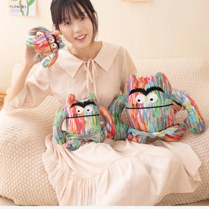 O Monstro das Cores Pelúcia Brinquedo Favor de Festa Decoração Crianças Bebê Almofada de Conforto Brinquedos de Pelúcia para Crianças Presentes Bonitos 15-35cm