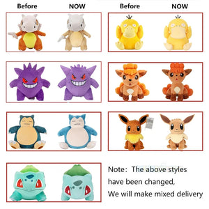 2026* Pelúcia Pokemon Gengar Pelúcia 24cm Brinquedo de Pelúcia Pokemon Boneco de Pelúcia Fofo de Cartoon Pikachu Boneca de Pelúcia Macia Presente de Aniversário
