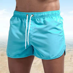 Bermudas Casuais de Verão para Homens, Bermudas de Praia Respiráveis, Seda de Gelo, Confortáveis, Fitness, Basquete, Calças Curtas Esportivas para Homens, Bermudas de Corrida