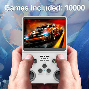 Console de Jogos Portátil Retro R36S - Tela IPS de 3,5 Polegadas, 64GB/128GB/256GB, Dispositivo de Jogos Portátil com Jogos Embutidos