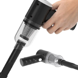 Aspirador de Carro Sem Fio 9000Pa Carregamento USB 1200mAh Aparelho de Limpeza Portátil Mini Aspirador Úmido e Seco para Uso Doméstico