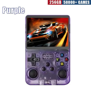 Console de Jogos Portátil Retro R36S - Tela IPS de 3,5 Polegadas, 64GB/128GB/256GB, Dispositivo de Jogos Portátil com Jogos Embutidos