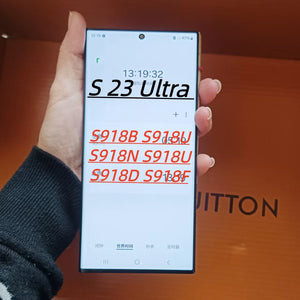 O S23Ultra original tem defeitos, funciona bem e pode ser usado para substituir os displays dos componentes S9180, S918D e S918U.