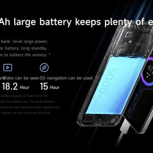 Global Rom Xiaomi Redmi Note 11R 8GB 128GB MTK700 5000mAh 5G Smartphone 90 Hz 6.58“ FHD+ 13MP Bluetooth 5.1 Telefone Móvel