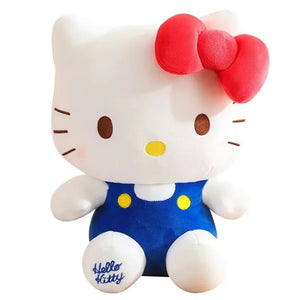 Pelúcia Sanrio Kawaii Sanrio Kuromi My Melody Cinnamoroll Brinquedos Almofada Anime Cartoon Presentes para Crianças Decoração de Quarto Bonecos.**