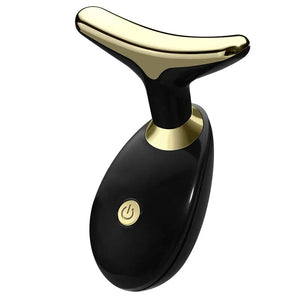 Massageador Facial e para o Pescoço para Uso Doméstico, Lifting e Firmador Facial Elétrico, Introdução ao Lifting e Firmamento, Ferramentas de Massagem de Beleza para Cuidados Faciais