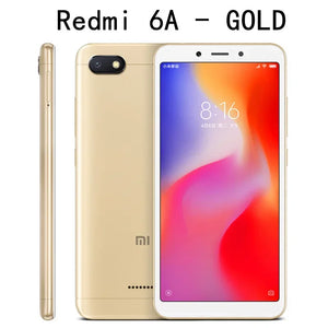 Global Rom Original Xiaomi Redmi 6 4GB 64GB 3000mAh celular googleplay Impressão digital Octa-core 6.6 polegadas 4G Smartphone telefone usado