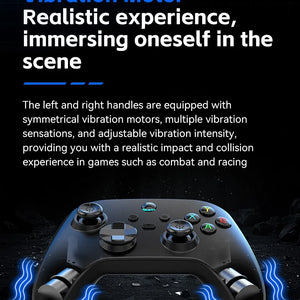 Controlador de jogo móvel sem fio G6 com gatilho Hall e joystick Hall, suportando switch/pc/android/IOS