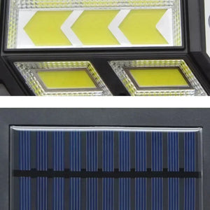 Nova Luz Solar LED 300000LM Lâmpada Solar Externa com Sensor de Movimento 4 Modos à Prova d'Água IP65 Luz Solar para Jardim de Rua Lanternas