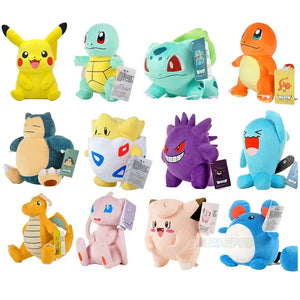2026* Pelúcia Pokemon Gengar Pelúcia 24cm Brinquedo de Pelúcia Pokemon Boneco de Pelúcia Fofo de Cartoon Pikachu Boneca de Pelúcia Macia Presente de Aniversário