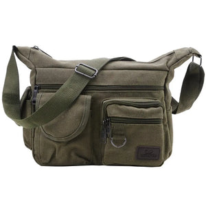 Bolsas de Ombro de Lona para Homens, Tote Casual, Bolsa de Viagem para Homens, Bolsa Transversal de Luxo, Bolsas Mensageiro de Moda, Bolsa de Alta Qualidade