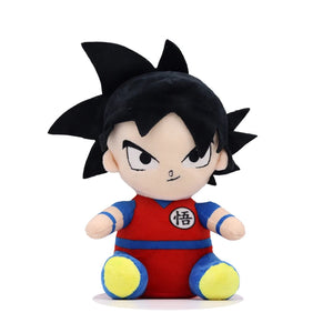 Brinquedo de Pelúcia Dragon Ball para Crianças, Piccolo Goku, Super Saiyajin, Vegeta, Alta Qualidade, Presente de Natal, 20cm