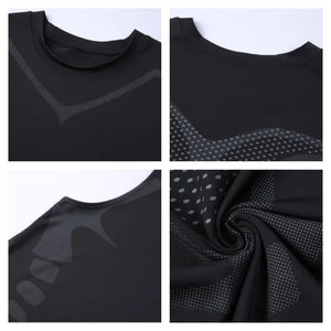Camiseta Regata de Compressão Masculina, Camiseta de Academia Sem Mangas, Rápido Secagem, Roupas Esportivas Masculinas, Fitness, Musculação, Top de Treino