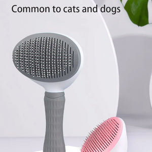 Escova de Cabelo para Cães, Pente para Gatos, Escova Removedora de Pelos para Cães e Gatos, Ferramentas de Higiene para Filhotes e Gatinhos, Acessórios para Cães, Suprimentos para Animais de Estimação
