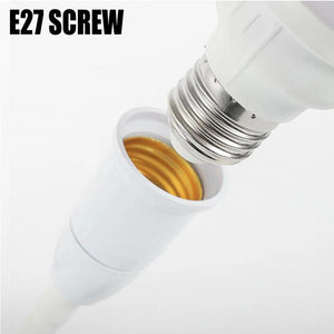 Direct Plug-in Rotary Lamp Head E27 Socket Lamp Converter with Switch EU US Plug Lamp Holder LED Table Lamp Led Base Lamp Base ﻿