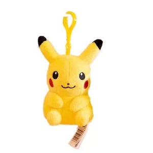 Brinquedos de Pelúcia Pokemon Pikachu de 25cm Kawaii Japão Anime Elfo Boneca de Pelúcia Macia e Fofa Boneca de Cartoon Pikachu Presente de Aniversário para Crianças Meninas
