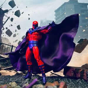 Em Estoque Mafex Anime Figures X-Men Magneto Figura Brinquedo 3 Cabeças Figura de Ação Modelo de Coleção para Meninos Decoração de Mesa Ornamento Brinquedo Presente