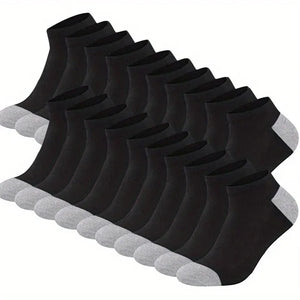 1pairs Men's Fashion Cotton Breathable Comfortable Ankle Socks, Men's Summer Socks