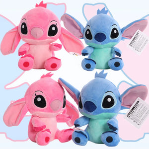 Modelos de pelúcia Stitch, bonecos de pelúcia de desenho animado, bonecos de pelúcia de anime, brinquedos de pelúcia para bebês, kawaii, presentes de aniversário, Natal e Halloween para crianças.