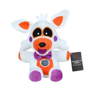 2026 Novos Brinquedos de Pelúcia Fofos de Five Nights at Freddy's Fnaf Boneca de Jogo Bonnie Urso Foxy Desenho Animado Bonecos de Pelúcia Freddy Brinquedos para Crianças Gif