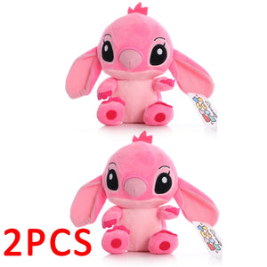 Modelos de pelúcia Stitch, bonecos de pelúcia de desenho animado, bonecos de pelúcia de anime, brinquedos de pelúcia para bebês, kawaii, presentes de aniversário, Natal e Halloween para crianças.