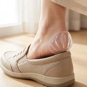 Almofadas Transparentes de Silicone para Calcanhar e Antepé, Inserções Confortáveis e Leves para Saltos Altos e Tênis Unissex