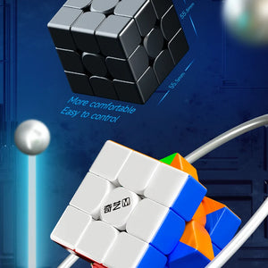 QiYi Speedcube M Pro Maglev Cubo Mágico Magnético 3x3 QY 3M Profissional 3x3x3 Quebra-Cabeça de Velocidade 3×3 Brinquedos Infantis Original Cubo Mágico