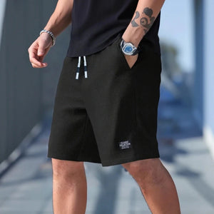 Calções Masculinos, Calças Casuais Masculinas, Calções de Praia Masculinos, Calções de Desporto Masculinos, Novo Tecido Texturizado e Fashionável, Calças Respiráveis, Adequadas para Uso Casual Diário e Desporto