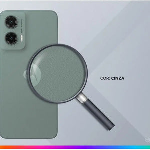 Smartphone Motorola Moto G35 256GB Cinza 5G 12GB RAM 5G 6,7 "Câmera. Dual + 16MP Selfie