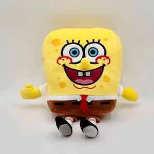 Boneco de Pelúcia Anime Spongebob Peluches Boneco Squarepants Patrick Star Squidward Eugene Krabs Gary Kawaii Brinquedo de Pelúcia de Desenho Animado