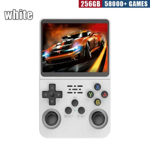 Console de Jogos Portátil Retro R36S - Tela IPS de 3,5 Polegadas, 64GB/128GB/256GB, Dispositivo de Jogos Portátil com Jogos Embutidos