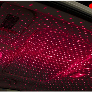 Luz de Teto Estrelado LED para Carro, Luz de Teto com Laser Estelar 5V USB, Projetor de Luz de Galáxia para Decoração de Teto de Quarto